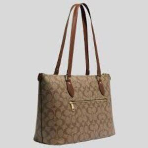 Coach Signature Gallery Tote Brown NIP